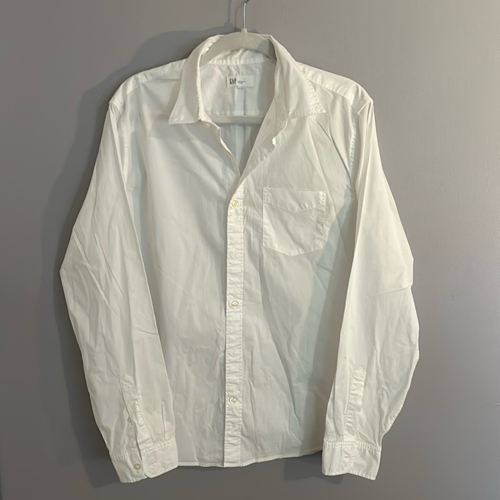 White Button Up Blouse